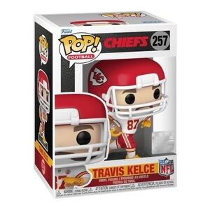 Funko Pop Travis Kelce Figurine NFL Chiefs Taylor Swift Football Collectible